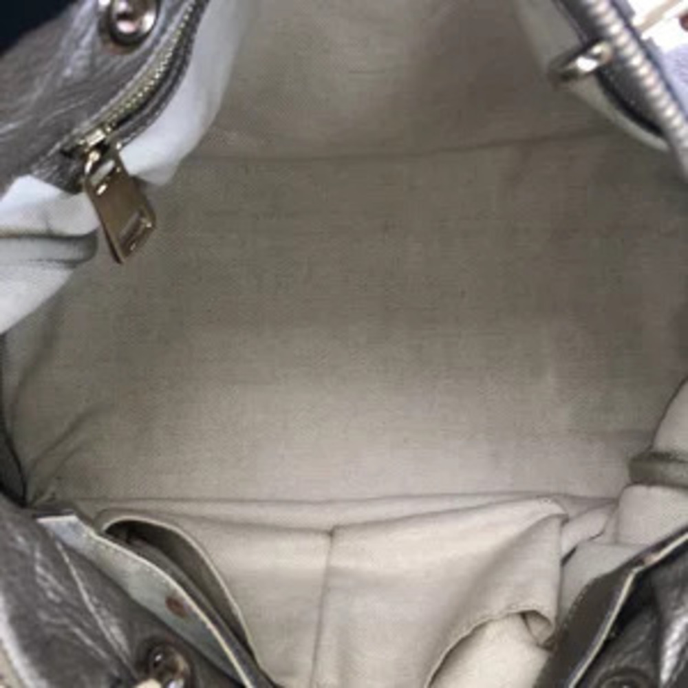 Gucci shoulder bag leather Bamboo Boston Shopper Black - Picture 9 of 9